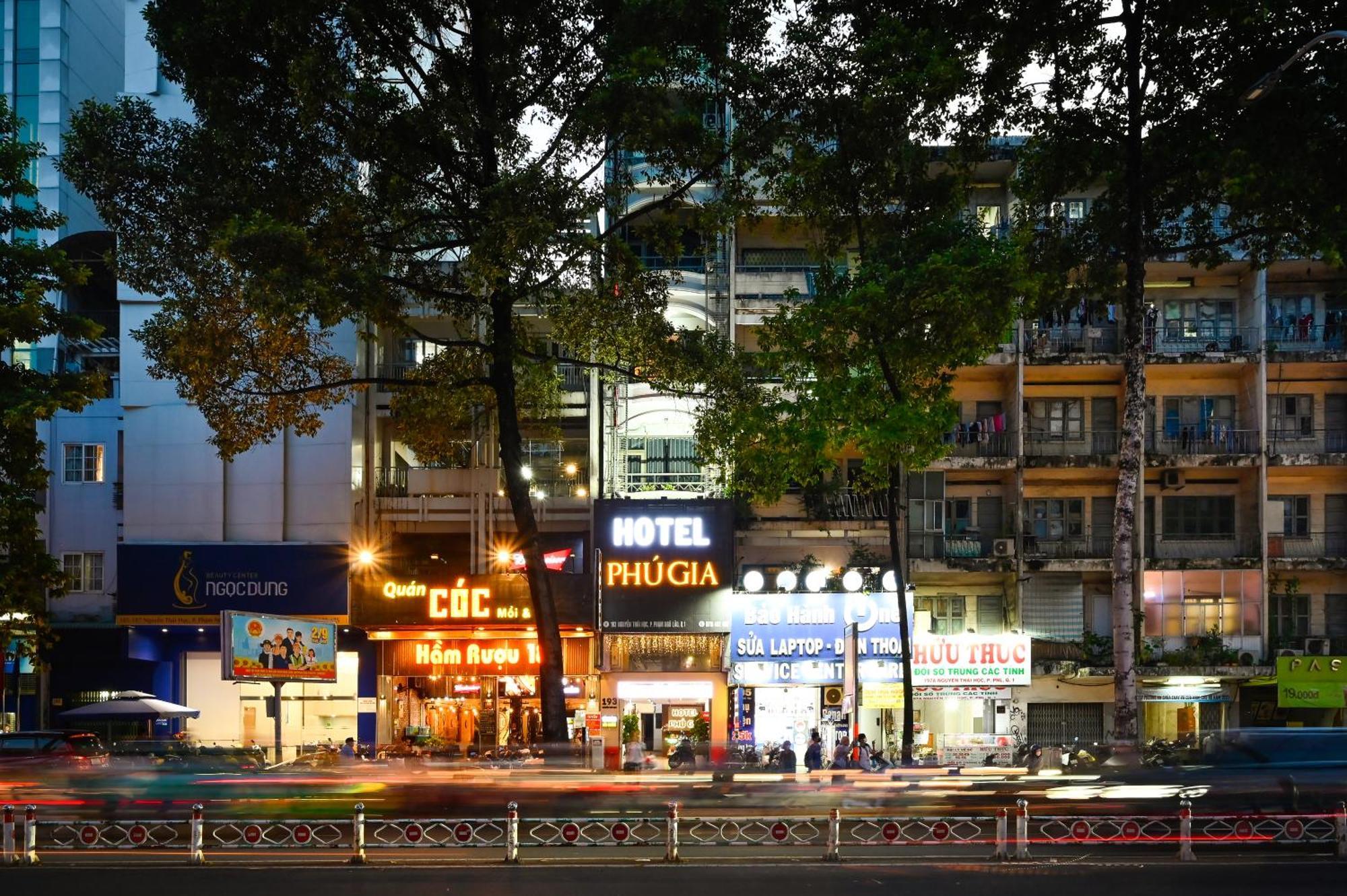 הו צ'י מין סיטי Phu Gia Hotel 193 Nguyen Thai Hoc מראה חיצוני תמונה